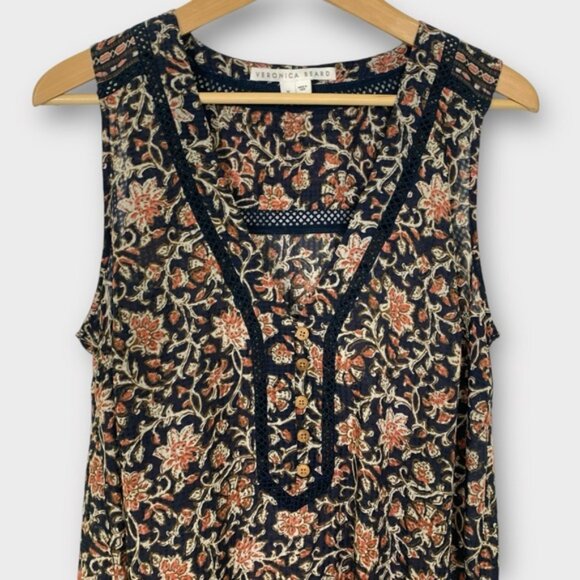 Veronica Beard Multicolor Floral Dress - Picture 10 of 14